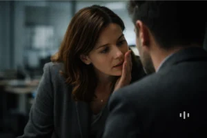 Le persone che abbassano la voce quando parlano di cose importanti